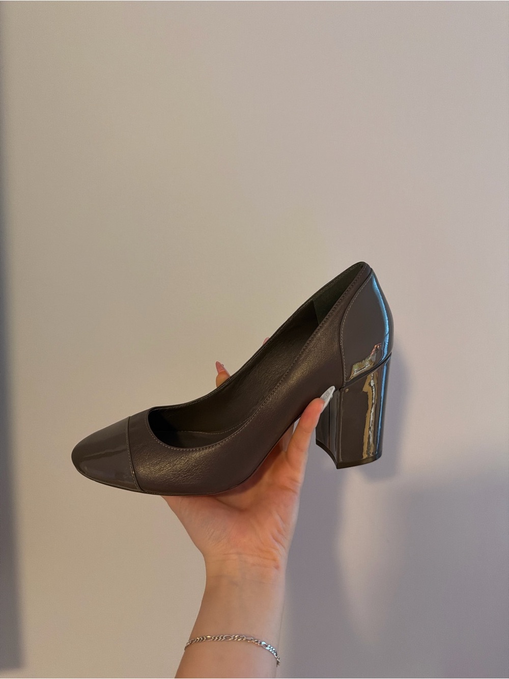 Classic Block Heel Pumps